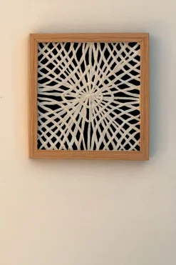 Cristina Oria Cuadros^Set De 4 Cuadros Papel Maché