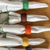 Cristina Oria Posavasos Y Servilleteros^Set De 6 Servilleteros De Yute De Colores