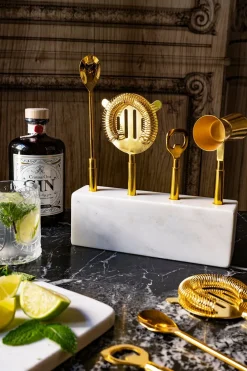 Cristina Oria Kits De Coctelería^Set De Cóctel Con Base De Mármol Co