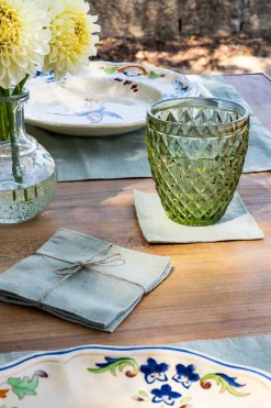 Cristina Oria Posavasos Y Servilleteros^Set De Cuatro Posavasos De Lino