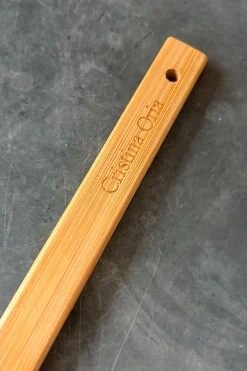 Cristina Oria Gadgets Y Utensilios^Set De Dos Espátulas De Silicona Con Diseño De Rayas Blancas Y Negras