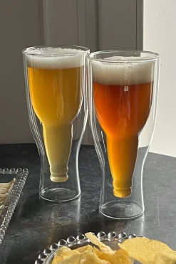 Cristina Oria Vasos^Set de Dos Vasos Para Cerveza Gravity