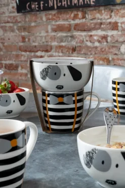 Cristina Oria Minichef|Fuentes, Ensaladeras Y Cuencos^Set de Taza & Cuenco Kids con Diseño de Perrito