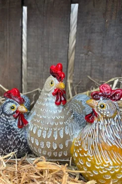 Cristina Oria Piezas Decorativas^Set Figuras Decorativas Gallinas Pequeñas