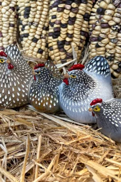 Cristina Oria Piezas Decorativas^Set Figuras Decorativas Gallinas Grandes