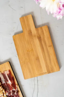 Cristina Oria Tablas^Tabla Co Con Mango De Madera De Bambú