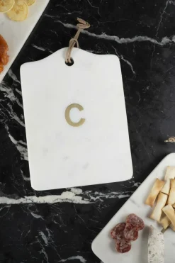 Cristina Oria Menaje Iniciales|Tablas^Tabla De Mármol Inicial C