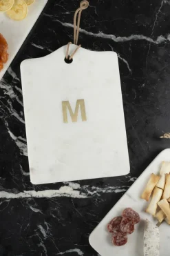 Cristina Oria Tablas|Menaje Iniciales^Tabla De Mármol Inicial M