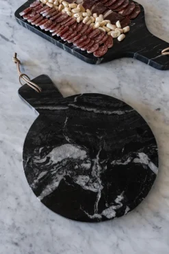 Cristina Oria Tablas^Tabla Redonda De Mármol Negra