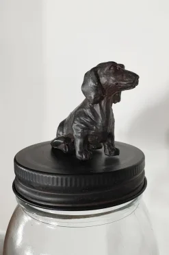 Cristina Oria Almacenaje^Tarro Con Tapa De Metal Diseño Teckel