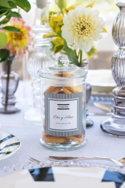 Cristina Oria Dulces Cristina Oria^Tarro De Bretonas Personalizado Especial Bodas