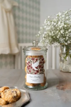 Cristina Oria Dulces Cristina Oria^Tarro De Cookies Personalizado Especial Bautizo