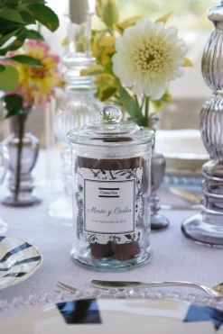 Cristina Oria Dulces Cristina Oria^Tarro De Trufas Personalizado Especial Bodas