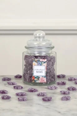 Cristina Oria Dulces Cristina Oria^Tarro De Violetas Hexagonal Recién Mamá