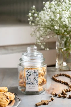 Cristina Oria Dulces Cristina Oria^Tarro Hexagonal Cookies Personalizado Especial Comuniones