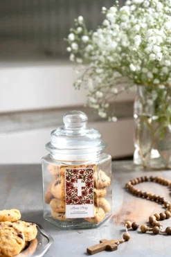 Cristina Oria Dulces Cristina Oria^Tarro Hexagonal Cookies Personalizado Especial Comuniones