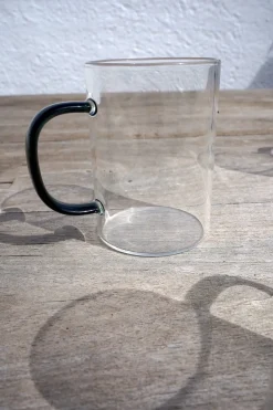 Cristina Oria Tazas Y Teteras^Taza De Cristal Con Asa De Colores