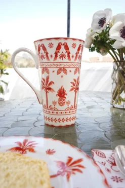 Cristina Oria Tazas Y Teteras^Taza de Porcelana con Diseño Exotic Vibes