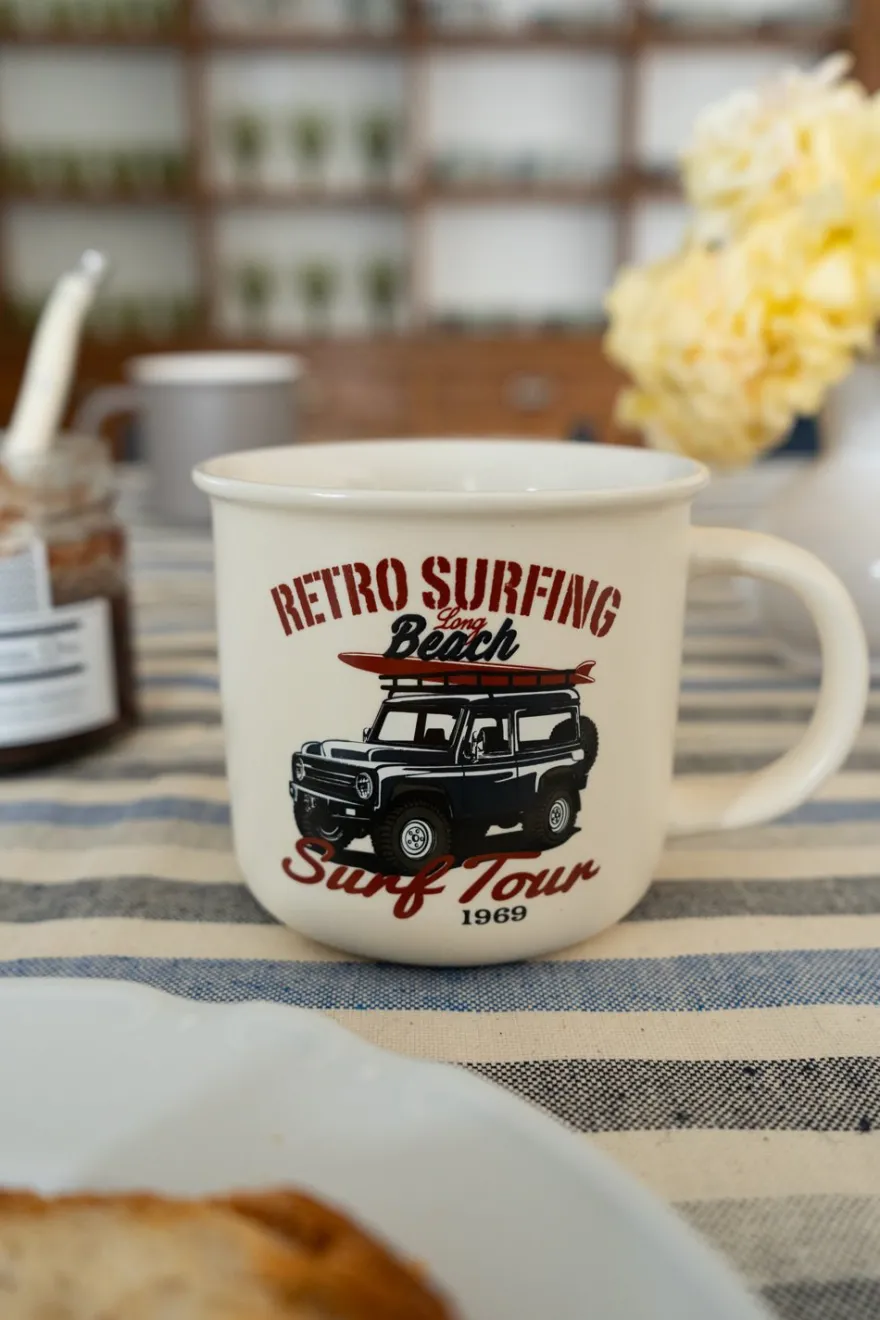 Cristina Oria Tazas Y Teteras^Taza Diseño Coche Vintage