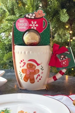 Cristina Oria Dulces Cristina Oria^Taza Diseño Navidad Con Bombón De Chocolate