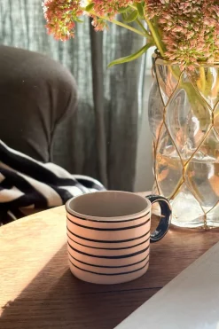 Cristina Oria Tazas Y Teteras^Taza Espresso Diseño Rayas Horizontales