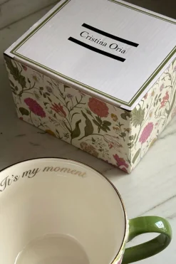 Cristina Oria Tazas Y Teteras^Taza Flores 