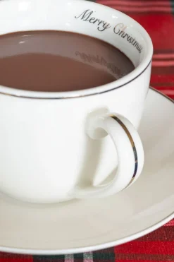 Cristina Oria Tazas Y Teteras^Taza Y Plato Con Diseño De Árbol Navidad CO