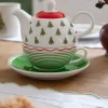 Cristina Oria Tazas Y Teteras^Tea For One Especial Navidad CO