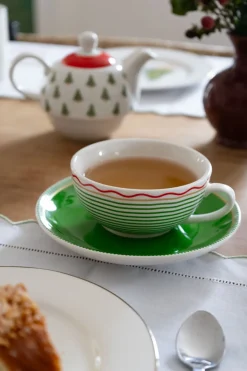 Cristina Oria Tazas Y Teteras^Tea For One Especial Navidad CO