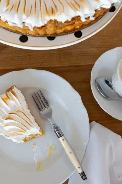 Cristina Oria Cubiertos De Aperitivo|Cubiertos De Postre^Tenedor De Postre Blanco