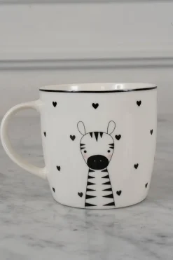 Cristina Oria Minichef^Vajilla Co Infantil Blanca Y Negra Animales