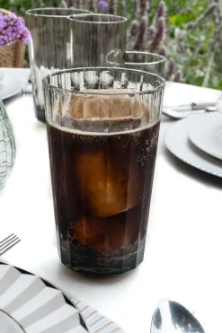 Cristina Oria Vasos^Vaso Acrílico Gris Grande