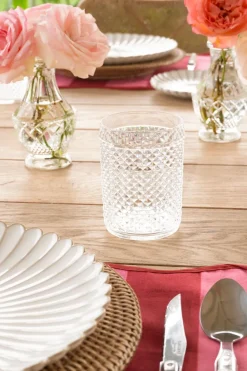 Cristina Oria Vasos^Vaso Acrílico Picos Transparente