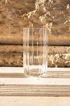 Cristina Oria Vasos^Vaso Cristal Ondas Grande