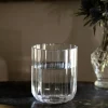Cristina Oria Vasos^Vaso Cristal Ondas Pequeño