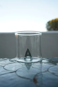 Cristina Oria Menaje Iniciales|Vasos^Vasos de Borosilicato Iniciales