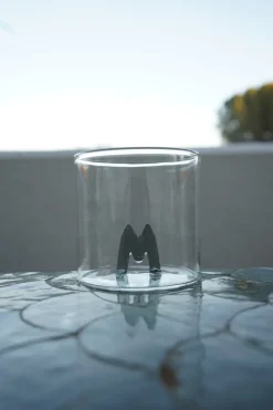Cristina Oria Menaje Iniciales|Vasos^Vasos de Borosilicato Iniciales