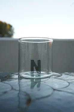 Cristina Oria Menaje Iniciales|Vasos^Vasos de Borosilicato Iniciales