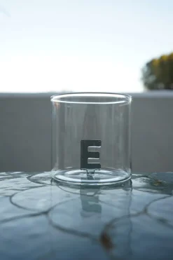 Cristina Oria Menaje Iniciales|Vasos^Vasos de Borosilicato Iniciales