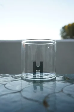 Cristina Oria Menaje Iniciales|Vasos^Vasos de Borosilicato Iniciales
