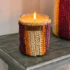 Cristina Oria Velas^Vela Artesanal De Rafia Con Fragancia Dátiles Pequeña