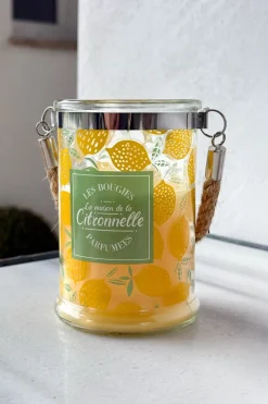 Cristina Oria Velas^Vela Con Asa De Cuerda Y Aroma A Citronela