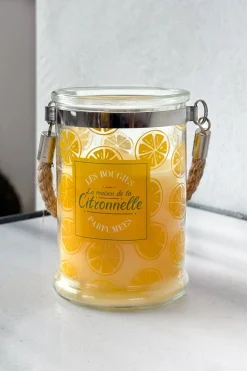 Cristina Oria Velas^Vela Con Asa De Cuerda Y Aroma A Citronela