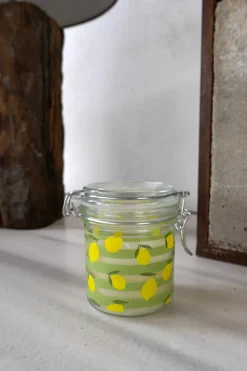 Cristina Oria Velas^Vela Con Tapa Y Aroma Limones