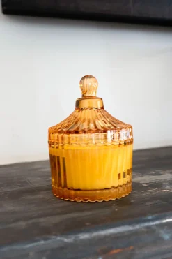 Cristina Oria Velas^VELA CON TARRO DE CRISTAL