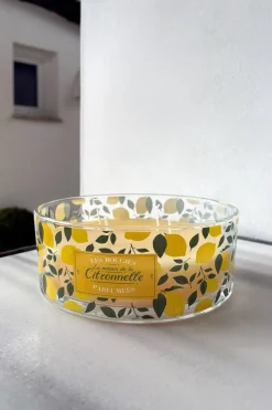 Cristina Oria Velas^Vela De Cuatro Mechas Con Aroma A Citronela