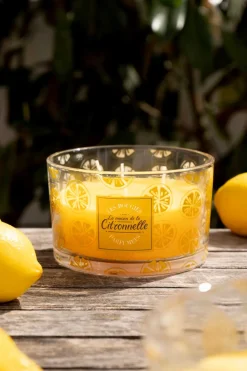 Cristina Oria Velas^Vela De Tres Mechas Con Aroma A Citronela