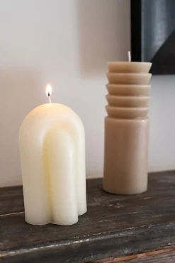 Cristina Oria Velas^Vela Doble En Forma De Doble Arco