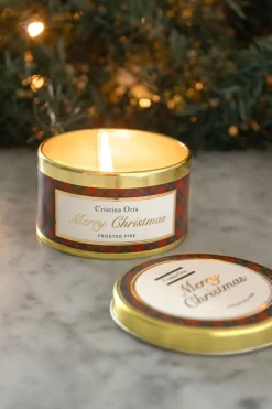 Cristina Oria Velas^Vela En Lata Merry Christmas