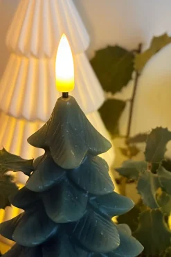 Cristina Oria Velas^Vela LED Con Diseño De Árbol